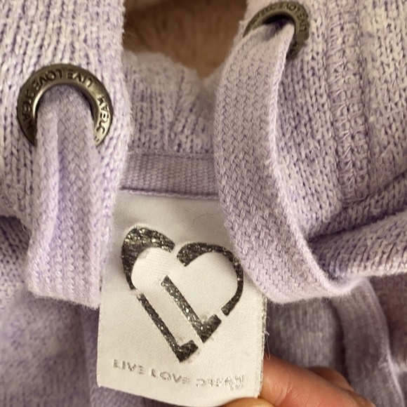 Purple zip up sweater - Picture 2 of 3